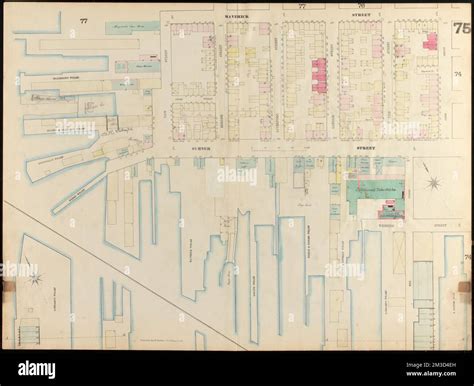 Insurance map of Boston : volume 2 : plate 75 , Real property, Massachusetts, Boston, Maps, Fire ...