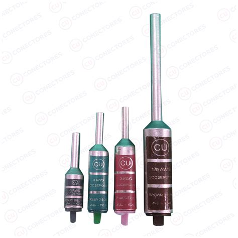 4 AWG PIN Type Bimetal Compression Connector - CU Conectores