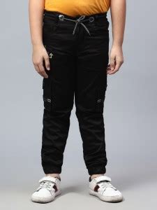 High Fame Jogger Fit Boys Black Jeans - Buy High Fame Jogger Fit Boys ...