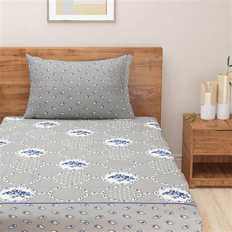 Buy SWAYAM Misty Manor Paisley European Grace Cotton 144TC Roto 2Pcs ...