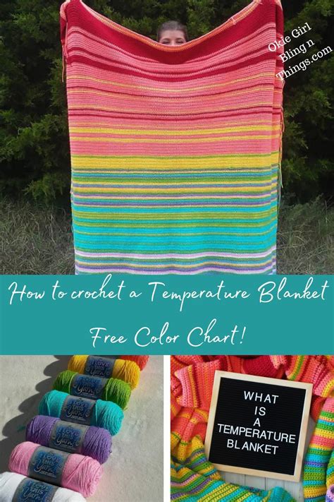 Temperature Blanket Color Guide 的图像结果
