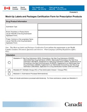 Labels And Packages Certification Form - Fill Online, Printable ...