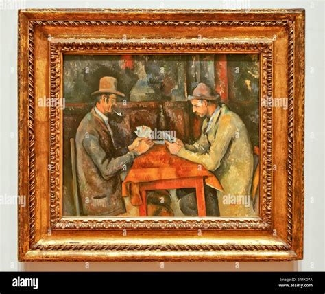 London The Courtauld Gallery Somerset House Paul Cézanne The Card ...