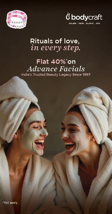 Latest Bodycraft Offers on Salon & Skin Clinic Services