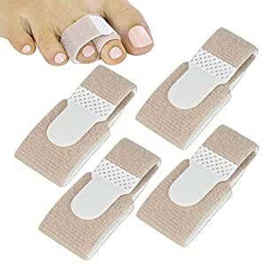 ViveSole Broken Toe Wrap (4 Pack) - Hammer Toe Corrector - Compression ...