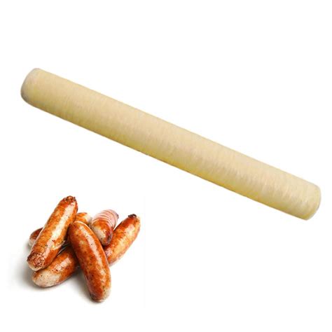 Jimtuze Sausage Casing Ham Sausage Collagen Casing Natural Sausage ...