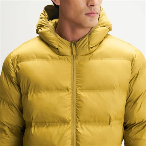 Ultra-Warm Puffer Jacket - Ochre Yellow – XYXX Apparels