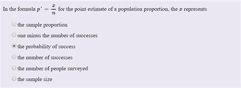 Image result for Point Estimate Population Proportion Formula