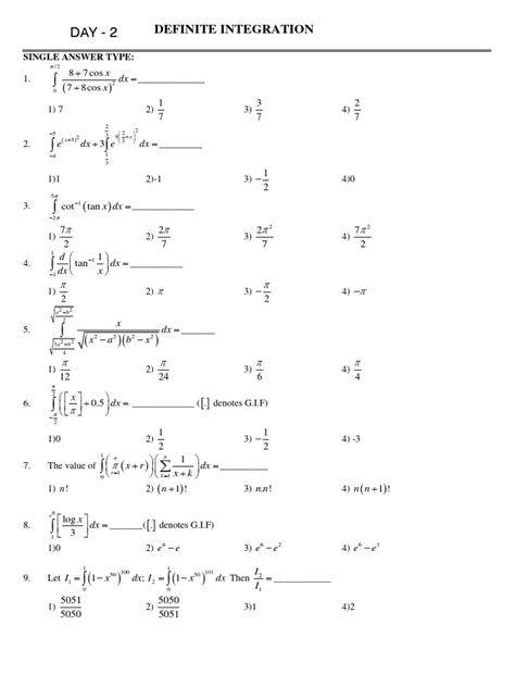 Image result for Definite Integration Examples