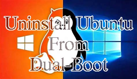 Remove Dual Boot 的图像结果