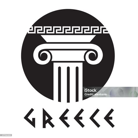 Ancient Greek Symbol Stock Illustration - Download Image Now - Greece ...