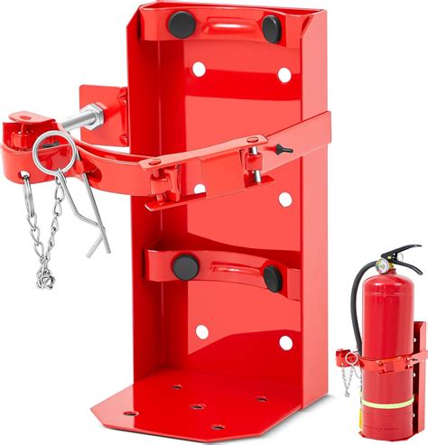 Zonon Heavy Duty Fire Extinguisher Mount Bracket Metal Fire ...