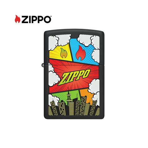 ZIPPO Comic Design Windproof lighter – HighJack India