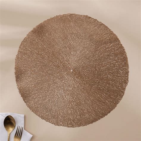 Buy Cinder Hazel PVC Cut-Work Placemat from Home Centre at just INR 349.0