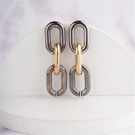 Dual Link Earrings Mozaati