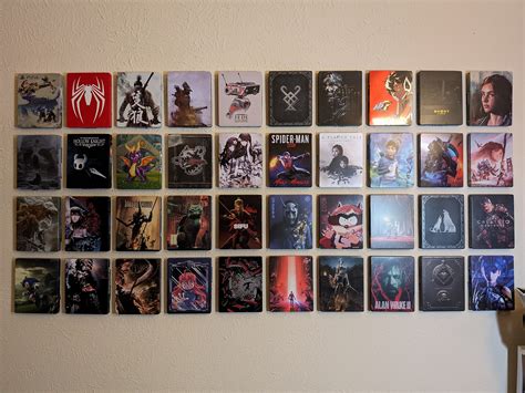 Stellar Blade Platinum and the Final Addition to complete the Platinumed Steelbook Wall : r ...