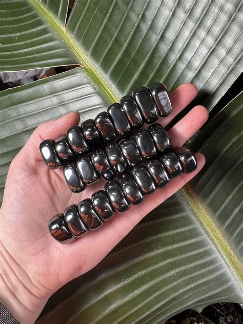 Hematite Magnetic Tumbled Stones, Synthetic; 1 sizes available ...