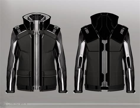 Cyberpunk clothes, Sci fi jacket, Sci fi concept art