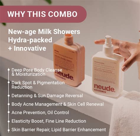 Neude In the Shower: Body Skin Conditioning Duo – Neude Skin