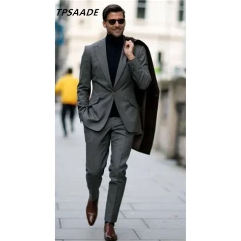 Charcoal Grey Business Suit 的图像结果