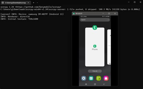 Image result for ScreenShare Android with PC via USB
