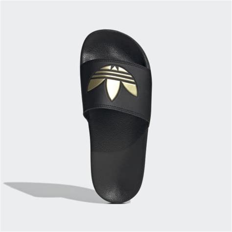 adidas Adilette Lite Slides - Black | adidas India