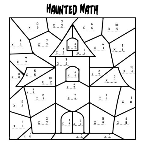 Multiplication Halloween Worksheets - 15 Free PDF Printables | Printablee