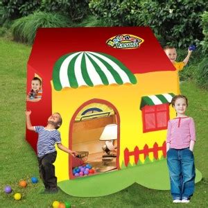 Crazy Toys Holiday Resort Play Tents for Kids, 3 Years(Yellow ...