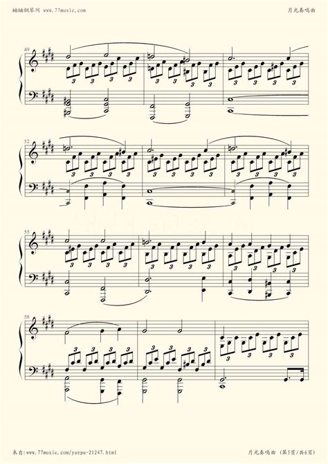 悲怆奏鸣曲第三乐章(完整版)-贝多芬钢琴谱-环球钢琴网