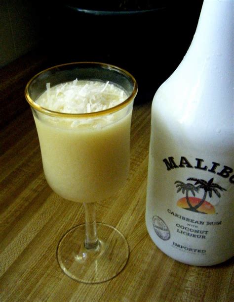 Pina Colada Recipe Malibu White Rum
