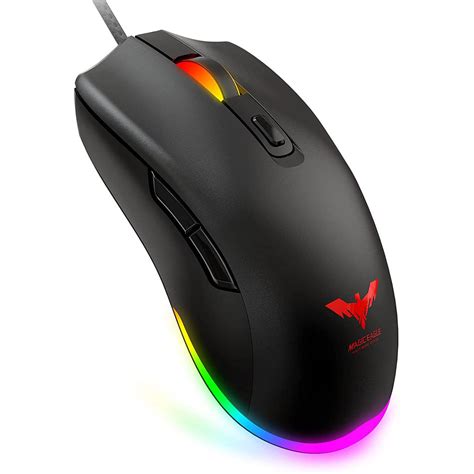 HAVIT MS732 RGB Gaming Mouse with 6400 DPI, Programmable, 7 Color Back