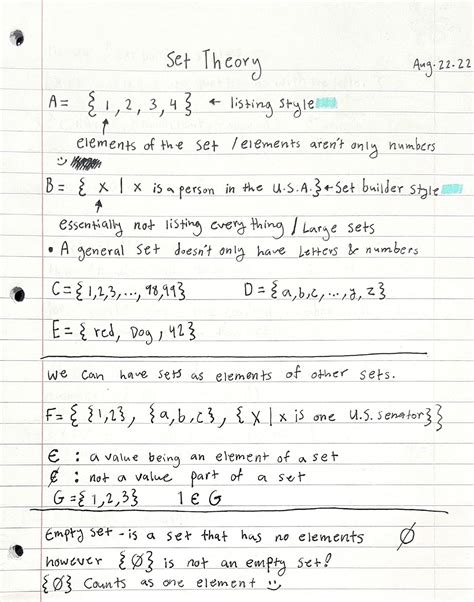 Unit 1 -Set Theory - Quantitative Skills and Reasoning - MATH 1001 ...