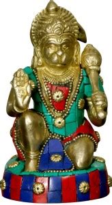 Crafthut God Brass/Idol Lord Hanuman ji Murti Statue Handcrafted ...
