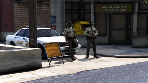 Blaine County Sheriffs Office Grapeseed Station - GTA5-Mods.com
