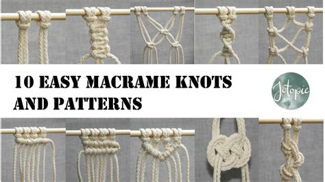 Image result for Basic Macrame Knots Tutorial
