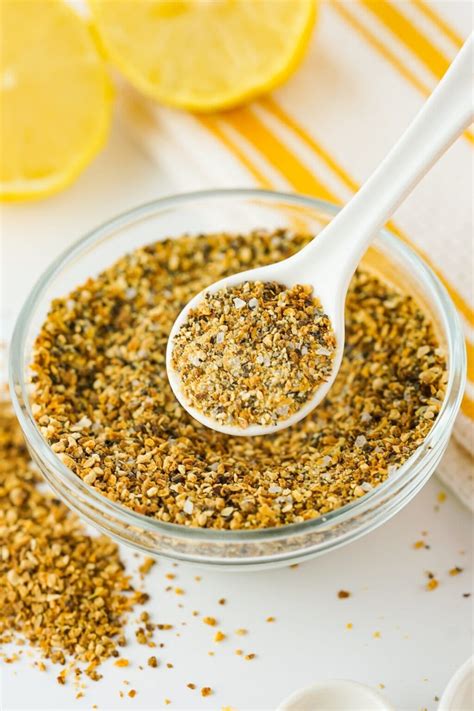 Homemade Lemon Pepper Seasoning - Kim Schob