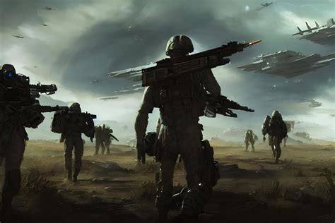 Military science fiction makes the best concept art : r/StableDiffusion