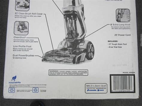 Bissell ProHeat 2X Revolution Parts Diagram Guide