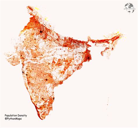 Creating Beautiful Population Density Maps with Python | Towards Data ...