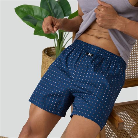 Men’s Combed Cotton Boxers Nutty Green | XYXX Apparels