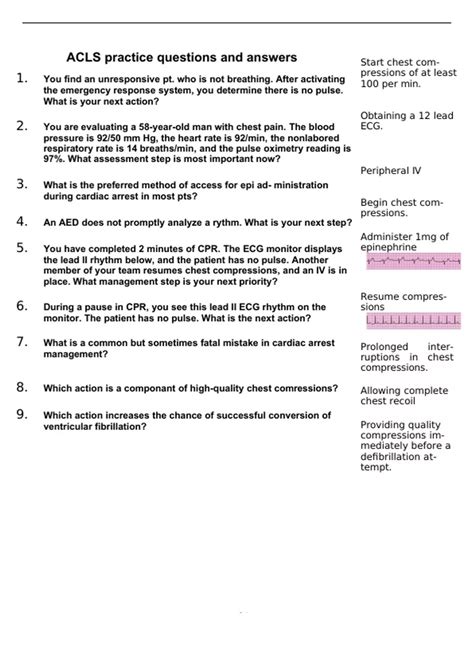 ACLS Study Questions 的图像结果