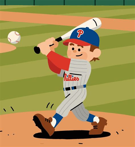 Baseball Player Cartoon Image 的图像结果