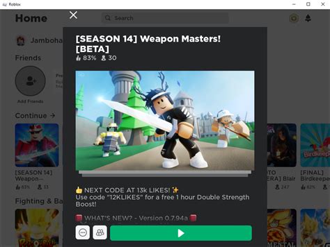 Image result for Weapon Masters Script Pastebin