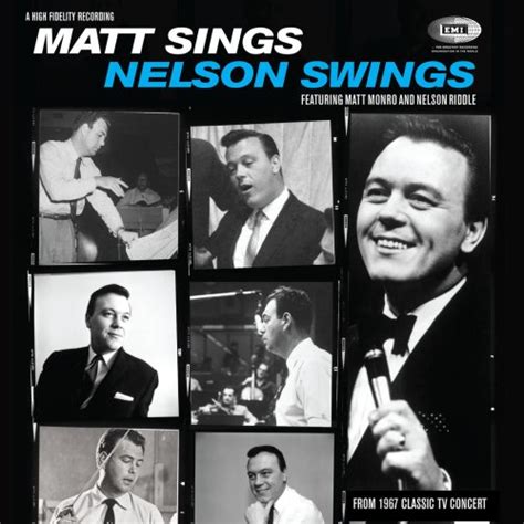 Matt Sings & Nelson Swings: Matt Monro & Nelson Riddle: Amazon.in: Music}