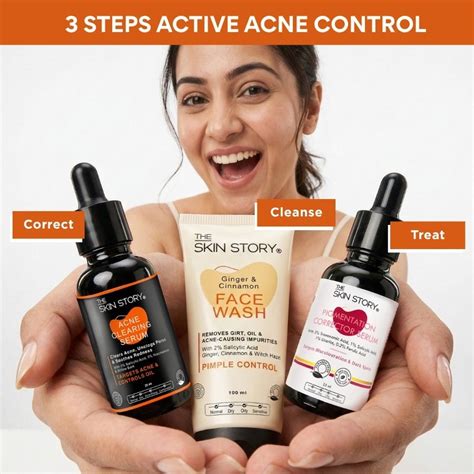 Complete Acne Repair Regime – Acne Control & Mark Reduction Routine ...