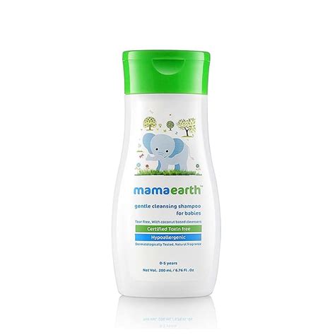 Buy Mamaearth Gentle Cleansing Shampoo for Babies (200 ml) Online at ...