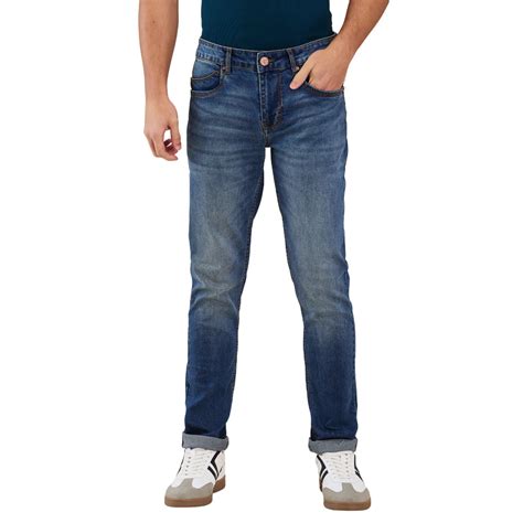 Being Human Men Blue Solid Jeans