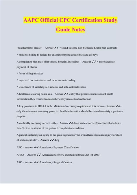 AAPC Study Guide 的图像结果