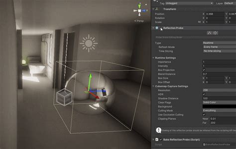 Image result for Unity Terrain Reflection Probe