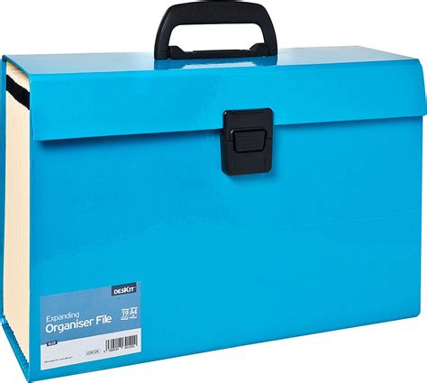 Buy DESKit Locking File Folder Organizer | Expandable, Portable, Letter ...